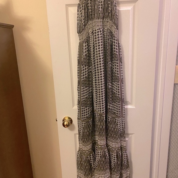 Joie Silk Printed Maxi Dress S - Picture 4 of 14